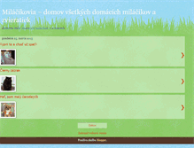 Tablet Screenshot of milacikovia.blogspot.com