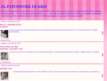Tablet Screenshot of elpatchworkdekris.blogspot.com