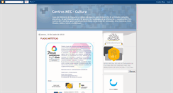 Desktop Screenshot of culturacentrosmec.blogspot.com