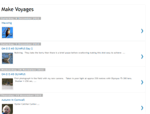 Tablet Screenshot of makevoyages.blogspot.com