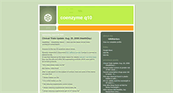 Desktop Screenshot of coenzyme-q10qjxxkw.blogspot.com