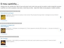 Tablet Screenshot of nela-omeucantinho.blogspot.com