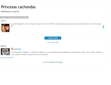 Tablet Screenshot of princesascachondas.blogspot.com
