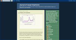 Desktop Screenshot of casualempiricism.blogspot.com