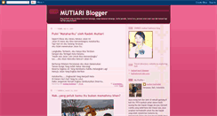 Desktop Screenshot of mutiaribalinese.blogspot.com