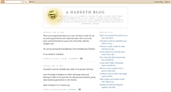 Desktop Screenshot of hadeeth.blogspot.com