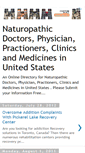 Mobile Screenshot of naturopathicdoctors.blogspot.com