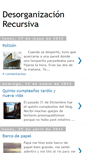 Mobile Screenshot of desorganizacionrecursiva.blogspot.com