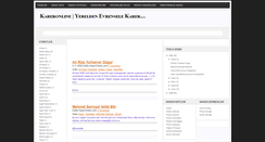 Desktop Screenshot of kareronline.blogspot.com