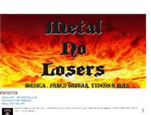 Tablet Screenshot of metalnolosers.blogspot.com