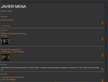 Tablet Screenshot of javiermena.blogspot.com