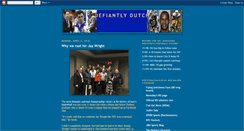 Desktop Screenshot of defiantlydutch.blogspot.com