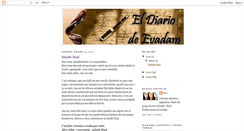 Desktop Screenshot of eldiariodeevadam.blogspot.com