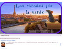 Tablet Screenshot of lossabadosporlatarde.blogspot.com