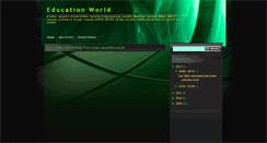 Desktop Screenshot of education-earth.blogspot.com