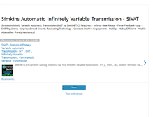 Tablet Screenshot of infinitelyvariabletransmission.blogspot.com