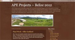 Desktop Screenshot of projectape2012.blogspot.com