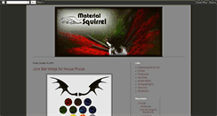 Desktop Screenshot of materialsquirrel.blogspot.com