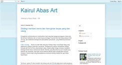 Desktop Screenshot of kairulabas-art.blogspot.com