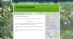 Desktop Screenshot of ecogardenernz.blogspot.com