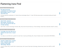Tablet Screenshot of flattening-irons-find.blogspot.com