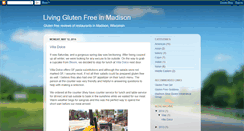 Desktop Screenshot of glutenfreemadison.blogspot.com