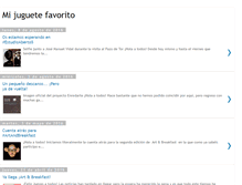 Tablet Screenshot of mijuguetefavorito.blogspot.com