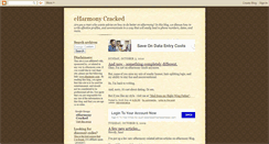 Desktop Screenshot of eharmonycracked.blogspot.com