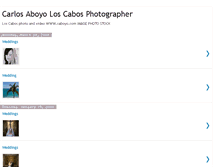 Tablet Screenshot of cabophotowedding.blogspot.com