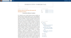 Desktop Screenshot of direccioncomercial20072008.blogspot.com