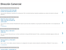 Tablet Screenshot of direccioncomercial20072008.blogspot.com