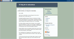 Desktop Screenshot of elblogdelanaturaleza.blogspot.com