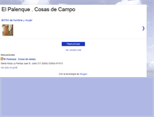 Tablet Screenshot of elpalenquecosasdecampo.blogspot.com