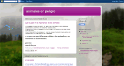 Desktop Screenshot of animalpeligros.blogspot.com
