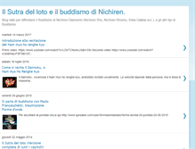 Tablet Screenshot of ilbuddismodinichiren.blogspot.com