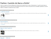 Tablet Screenshot of moda-recesionista.blogspot.com