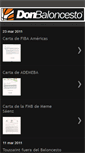 Mobile Screenshot of donbaloncesto.blogspot.com