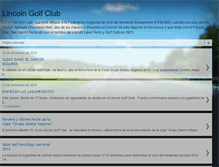 Tablet Screenshot of lincolngolfclub.blogspot.com
