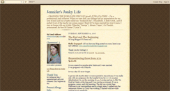 Desktop Screenshot of jennifersjunkylife.blogspot.com