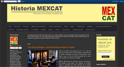 Desktop Screenshot of historiamexcat.blogspot.com