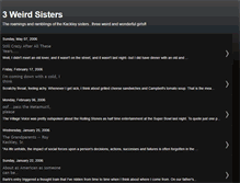 Tablet Screenshot of 3wrdsisters.blogspot.com