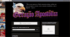 Desktop Screenshot of gapostolica.blogspot.com