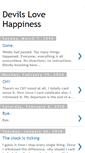 Mobile Screenshot of devilslovehappiness.blogspot.com