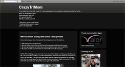 Desktop Screenshot of crazytrimom.blogspot.com