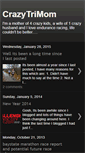 Mobile Screenshot of crazytrimom.blogspot.com