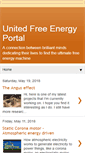 Mobile Screenshot of freeenergyportal.blogspot.com