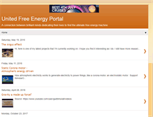 Tablet Screenshot of freeenergyportal.blogspot.com