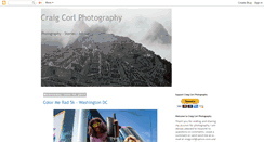Desktop Screenshot of craigcorlphotography.blogspot.com