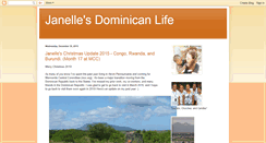 Desktop Screenshot of janellesdominicanlife.blogspot.com