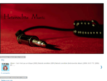 Tablet Screenshot of heteroclite-music.blogspot.com